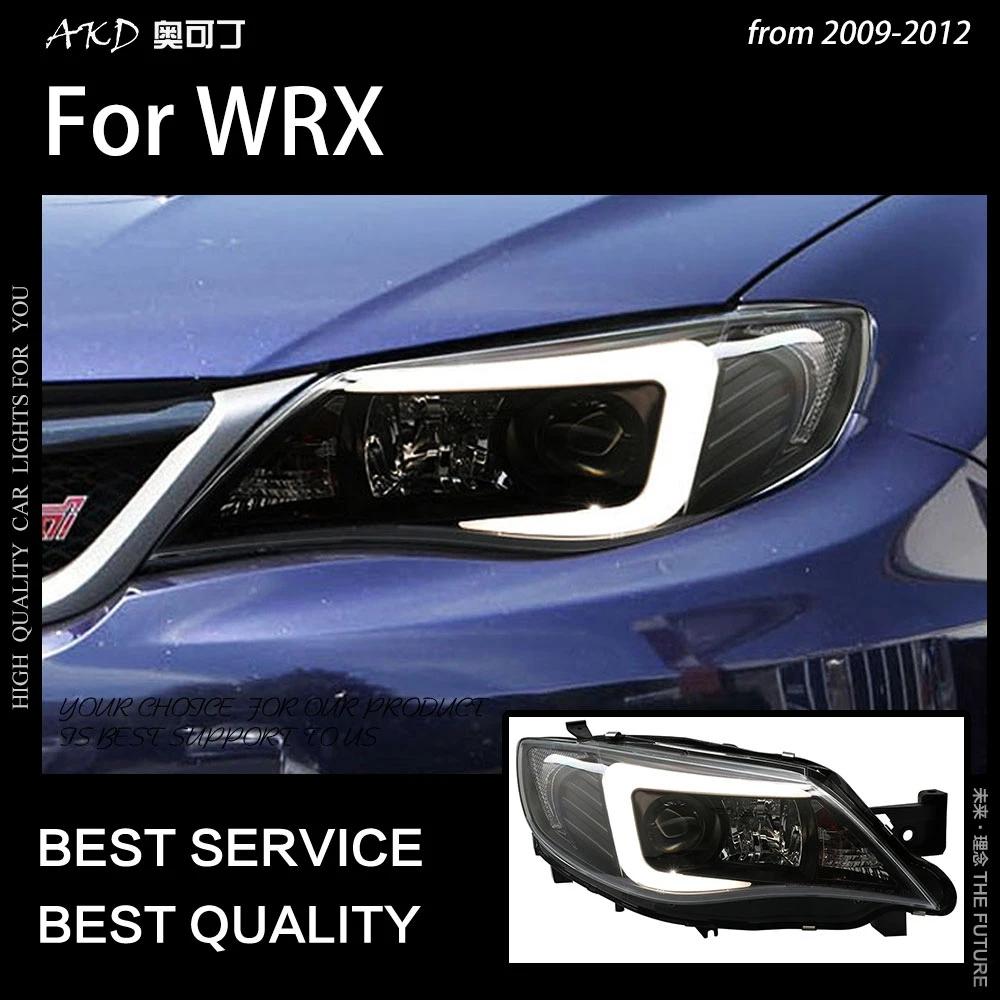 ٷ WRX 2005-2012  AKD  ,  LED Ʈ DRL Bi Xenon  , ڵ ׼, 2 
